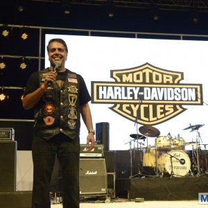 Anoop Prakash MD HArley Davidson India at India Bike Week