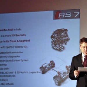 Audi RS India launch exterior