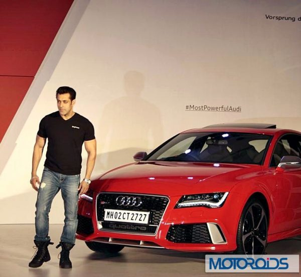 Audi RS7 Image gallery - Audi RS7 India launch exterior with Salman Khan