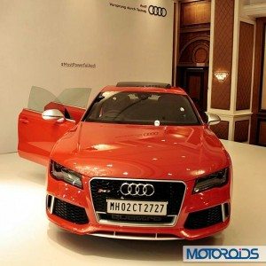 Audi RSexterior and interior images from the India launch