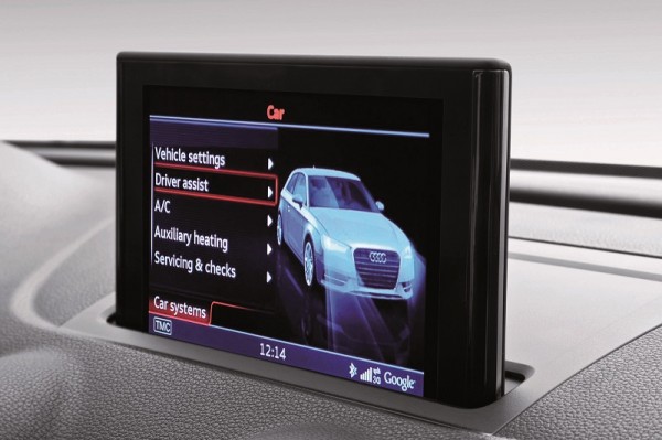 Audi A3 MMI Display/MMI Navigation plus, CAR-Menue