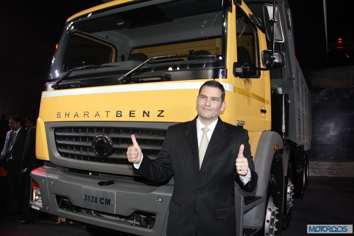 Bharatbenz india new trucks launch