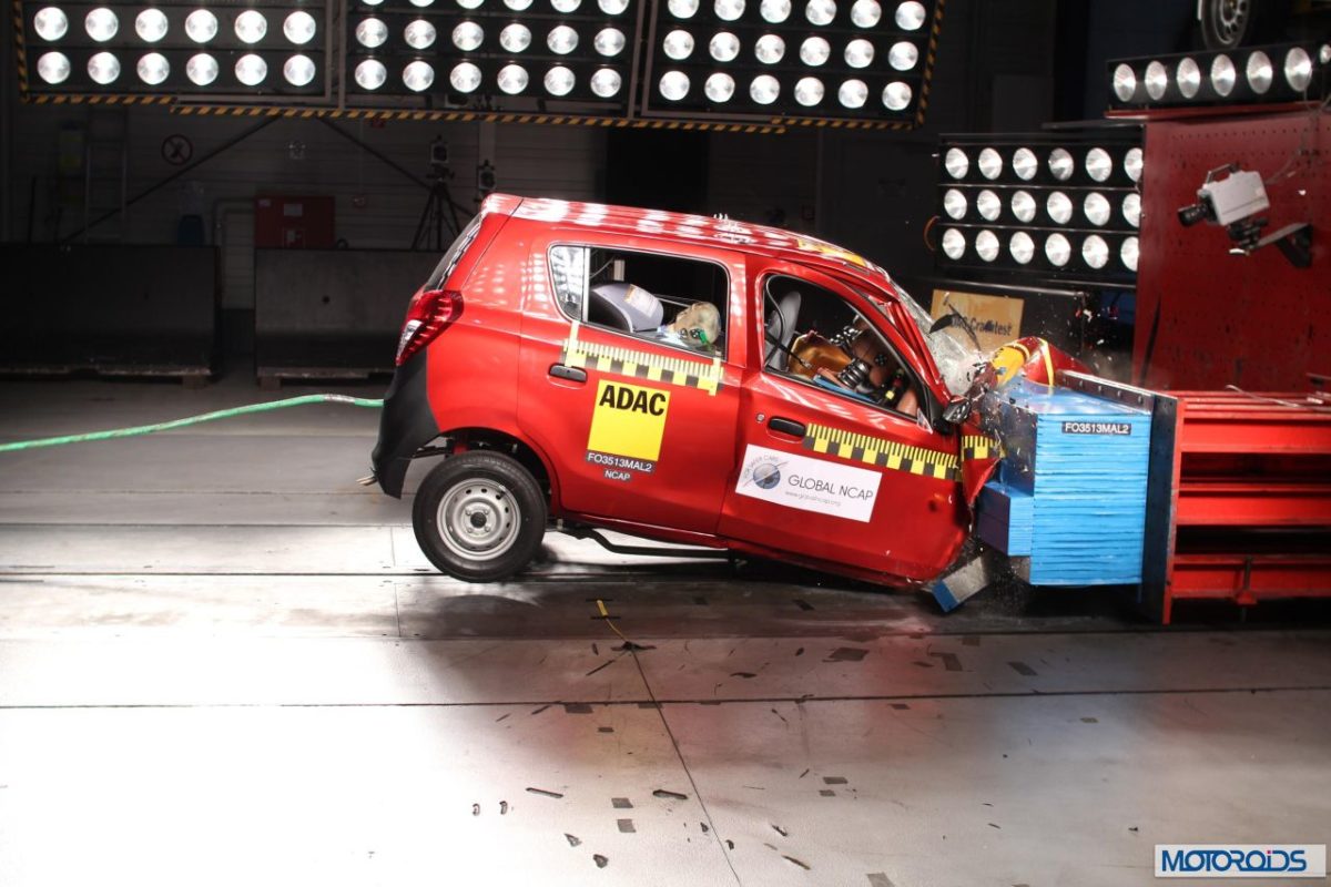 Global NCAP Crash tst Indian Cars Suzuki Maruti Alto