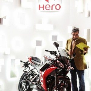 Hero Motocorp HXR motorcycle images