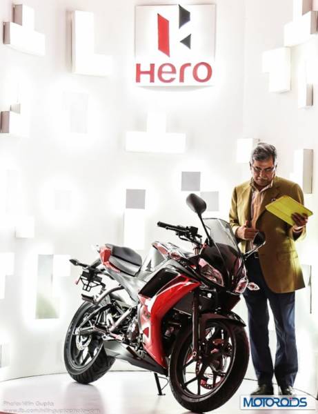 Hero Motocorp HXR motorcycle images