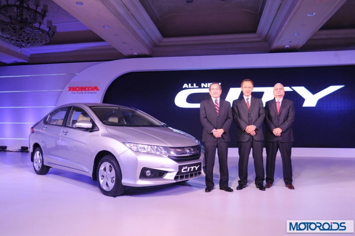 Honda City India launch official image