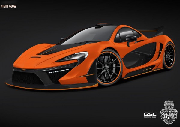 McLaren p1 Night Glow by German Special Customs (1)