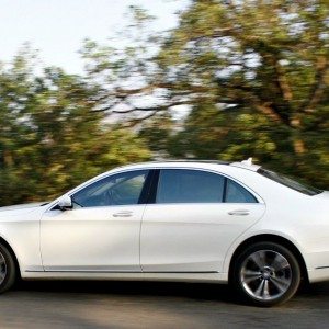 New  Mercedes S Class S Action shots