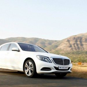 New  Mercedes S Class S Action shots