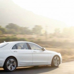 New  Mercedes S Class S Action shots