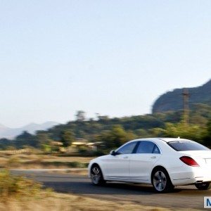 New  Mercedes S Class S Action shots