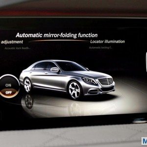 New  Mercedes S Class functions and features