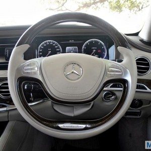 New  Mercedes S Class interior