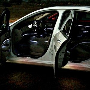 New  Mercedes S Class interior lighting colors