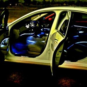 New  Mercedes S Class interior lighting colors