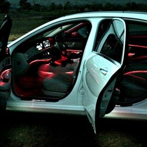 New  Mercedes S Class interior lighting colors