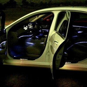 New  Mercedes S Class interior lighting colors