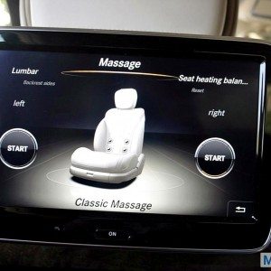 New  Mercedes S Class screen menus