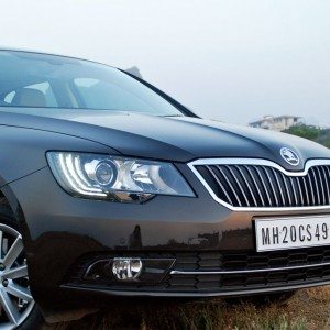 New  Skoda Superb facelift India