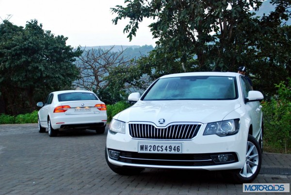 New 2014 Skoda Superb facelift India