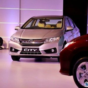 New honda City images from launch