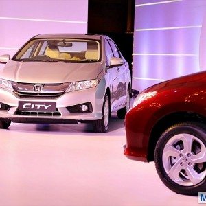 New honda City images from launch