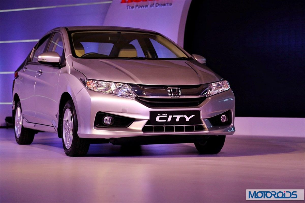 New honda City images from launch