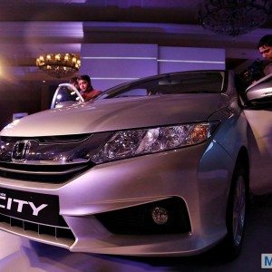 New honda City images from launch