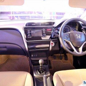 New honda City interior