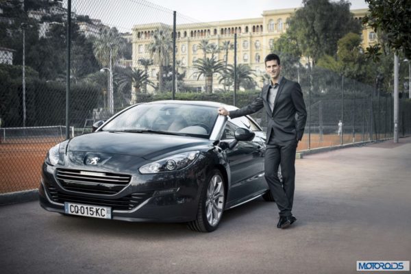 Novak Djokovic Peugeot brand ambassador (1)