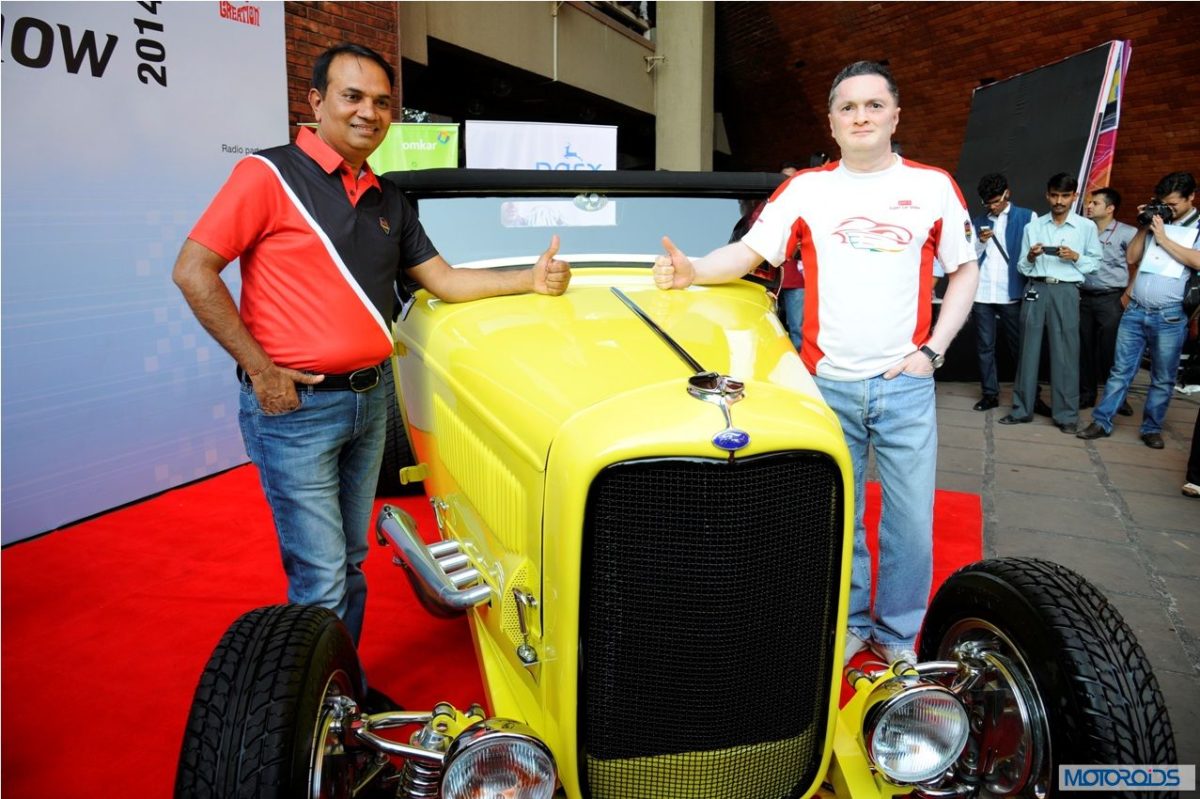 Parx Super Car show  announcement with Gautam Singhania