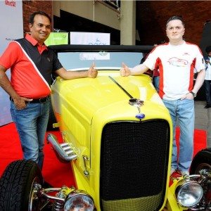 Parx Super Car show  announcement with Gautam Singhania