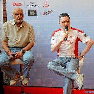 Parx Super Car show  announcement with Gautam Singhania