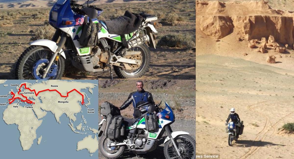 World tourer’s motorcycle stolen