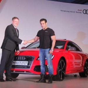 audi rs india salman pics