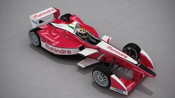 mahindra electric racing car