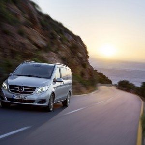 new mercedes v class images