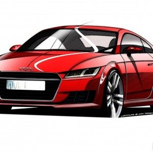 Audi TT Official Sketches