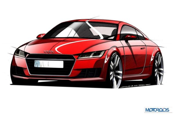 Audi TT Official Sketches