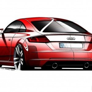 Audi TT Official Sketches