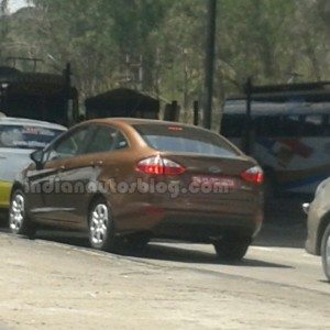 Ford Fiesta facelift India