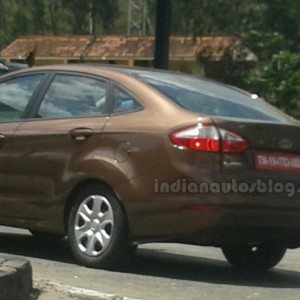 Ford Fiesta facelift India