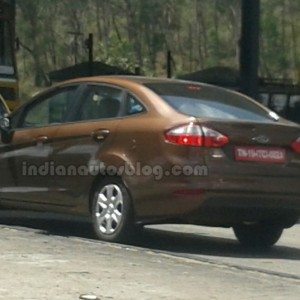 Ford Fiesta facelift India