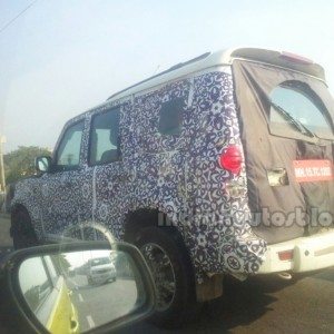 Mahindra Scorpio facelift images