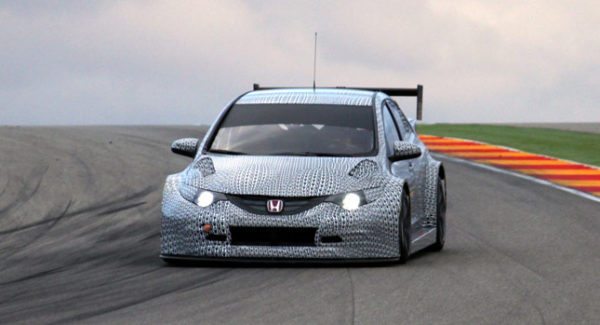 honda civic wtcc race car images