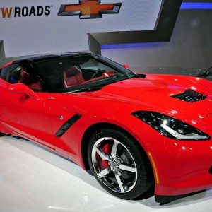 Chevrolet Corvette C at Auto Expo