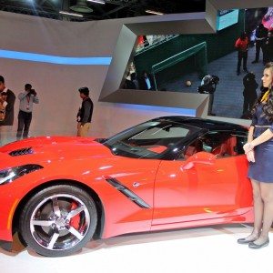 Chevrolet Corvette C at Auto Expo