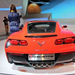 Chevrolet Corvette C at Auto Expo