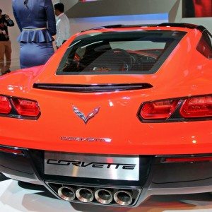 Chevrolet Corvette C at Auto Expo