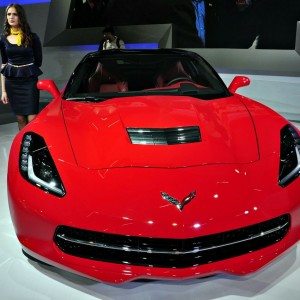Chevrolet Corvette C at Auto Expo